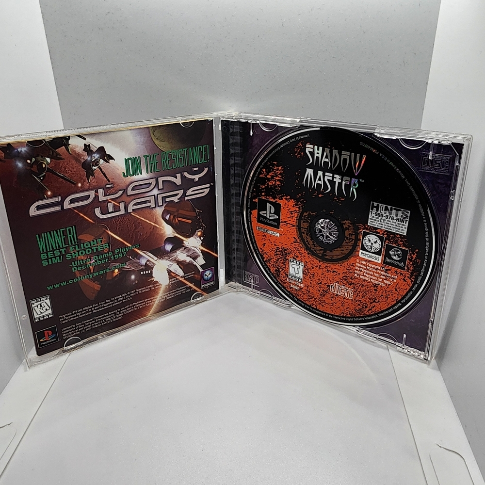 Shadow Master (Sony PlayStation 1, 1997) Tested & CIB - Picture 6 of 13